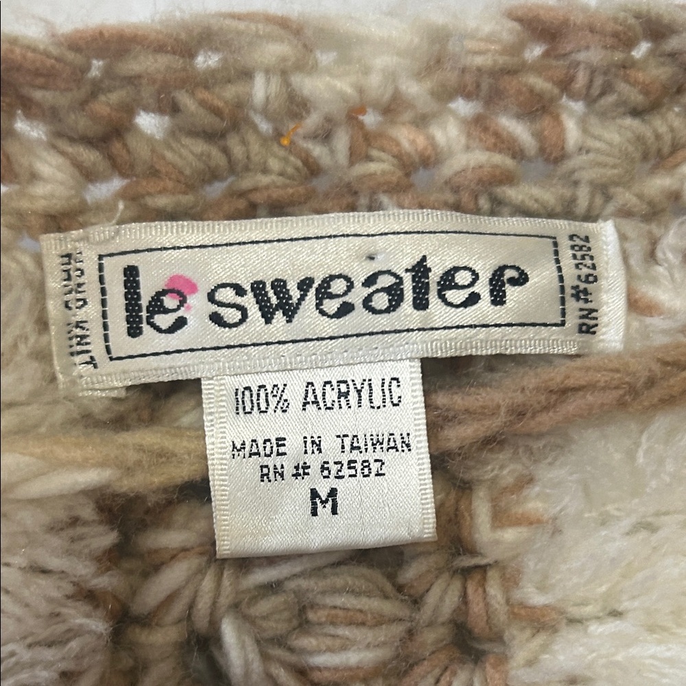 Vintage 80’s Le sweater - Picture 3 of 6